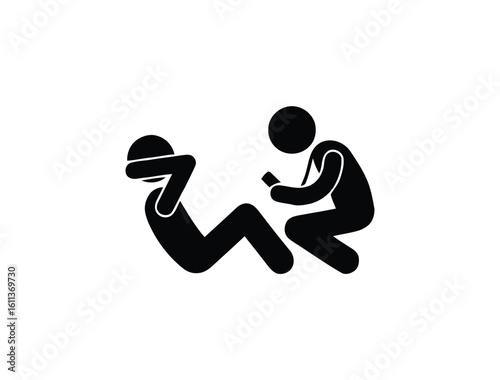 Sport and Fitness set of web icons in line style. Gym and fitness icons for web and mobile app. Healthy lifestyle, exercise, diet, nutrition, weight training, body care, workout.