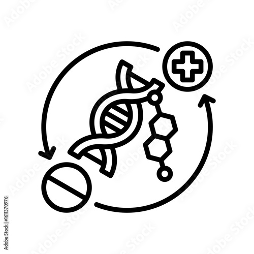 Regenerative Medicine line icon