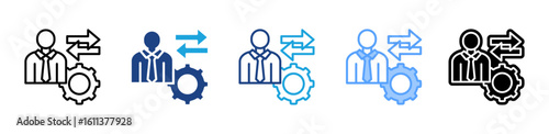 Approach icon sheet multiple style collection