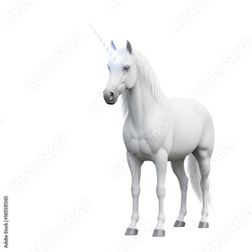 Unicorn Standing with transparent background