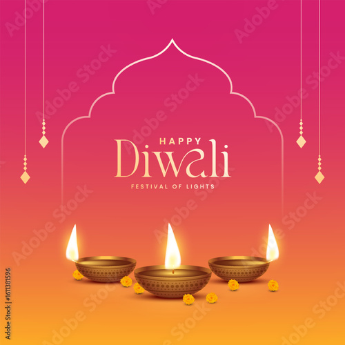 Dipawali wishes with hindi typography.Diwali Calligraphy, Typography Set. Vector set, Hindi, English text,  Diwali ki subhkamnayen. (English Translation : Happy Diwali)