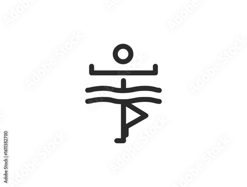 Sport and Fitness set of web icons in line style. Gym and fitness icons for web and mobile app. Healthy lifestyle, exercise, diet, nutrition, weight training, body care, workout.