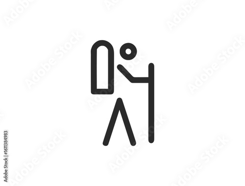Sport and Fitness set of web icons in line style. Gym and fitness icons for web and mobile app. Healthy lifestyle, exercise, diet, nutrition, weight training, body care, workout.