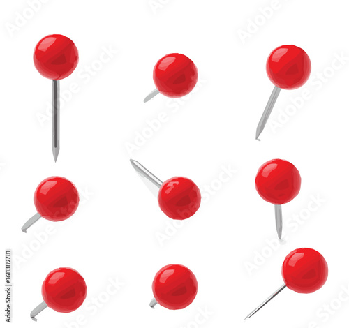 set of push pins
