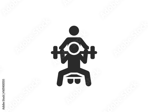 Sport and Fitness set of web icons in line style. Gym and fitness icons for web and mobile app. Healthy lifestyle, exercise, diet, nutrition, weight training, body care, workout.