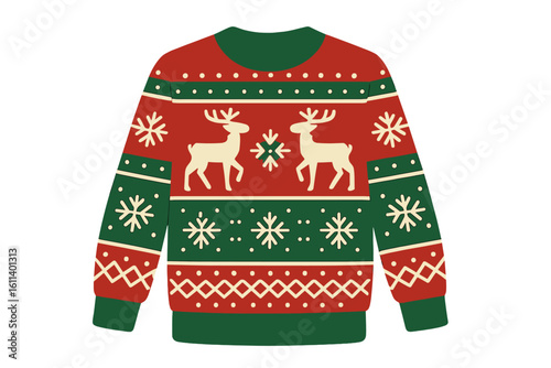 Ugly Christmas sweater design available as svg, eps, and t-shirt files for cutting, bags, cups, and cards, featuring calligraphy and a 'too cute to wear ugly sweater' theme