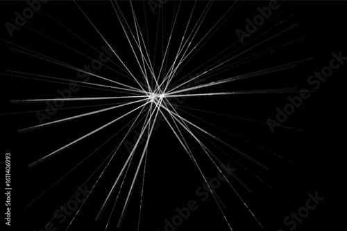 Abstract geometric shapes with cmyk color palette and subtle shading effects ideal for modern design projects