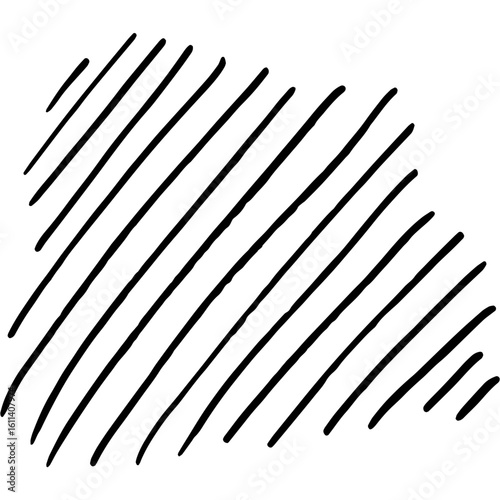 Conceptual Hand-Drawn Abstract Pattern Featuring Dynamic Parallel Diagonal Lines Evoking Movement and Textured Simplicity for Minimalist and Contemporary Design Backgrounds and Overlays.