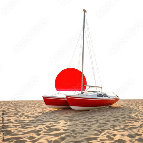 sailboat on the sea