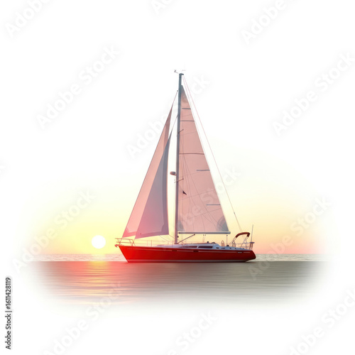 sailboat on the sea