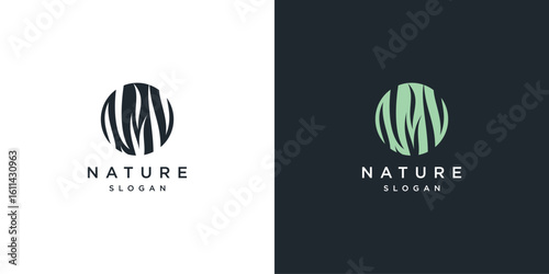 Natural Vector grass logo. Design templates for wild grass, artificial grass, field grass, lawn grass, wild grass.	

