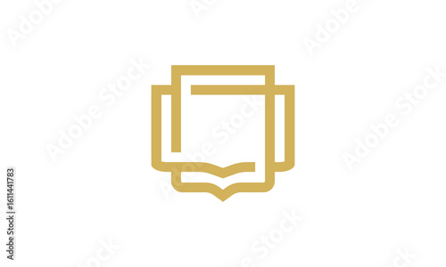 emblem shield logo vector design