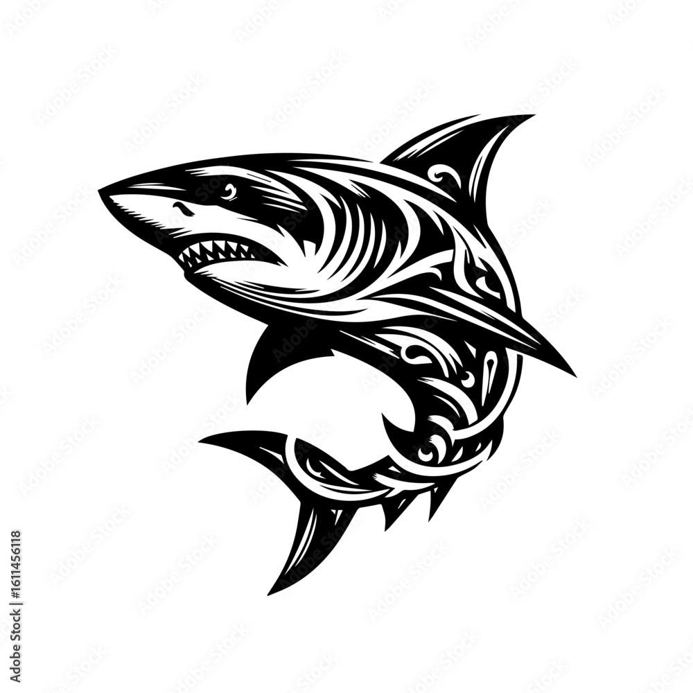 Fototapeta premium head of a fish