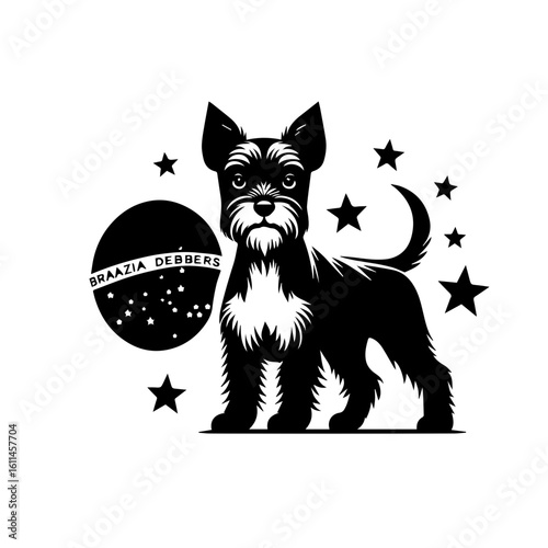 dog with bone