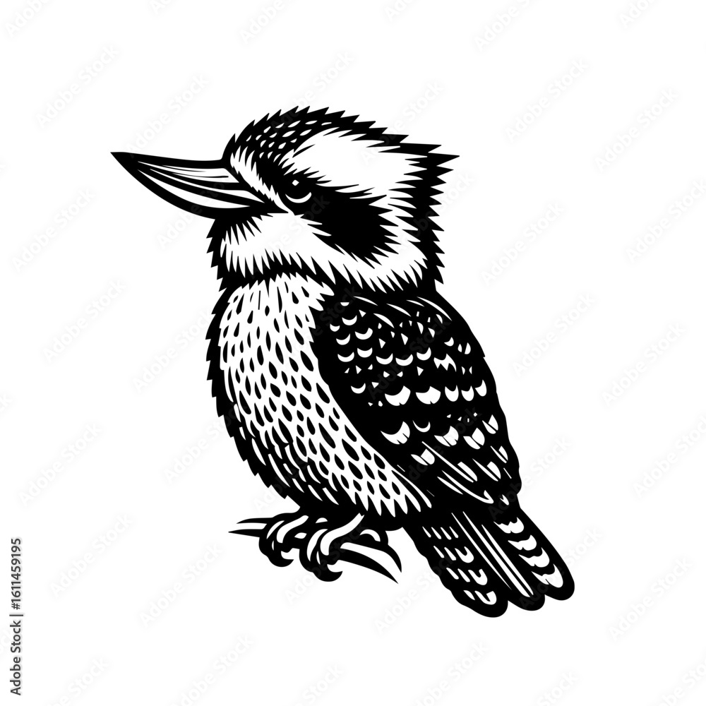 Naklejka premium bird of paradise