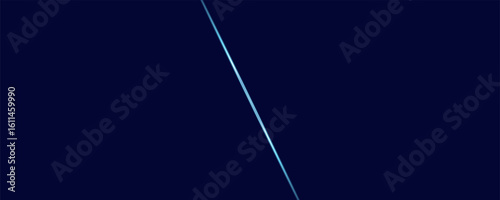 Speed lines burst from center, glowing neon blue streaks zoom out with dynamic motion acceleration effect. Futuristic warp tunnel abstract perspective background. Sci fi light trail movement illusion.