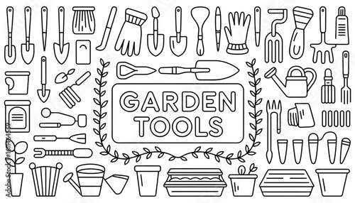 Hand-drawn vector illustration seamless pattern of back to school doodle design elements with cartoon icons