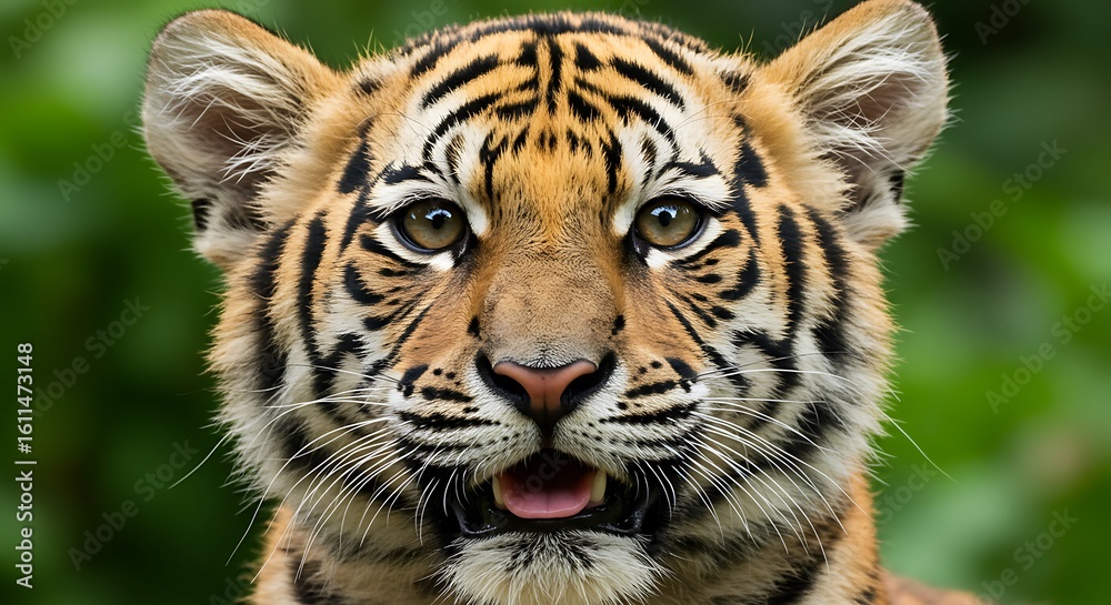 Naklejka premium Emerald Gaze