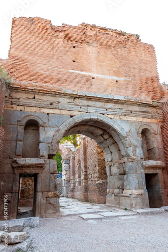 The Lefke Gate is a city ga...