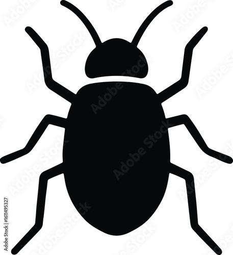 Silhouette cockroach vector insect bug illustration vector illustrator