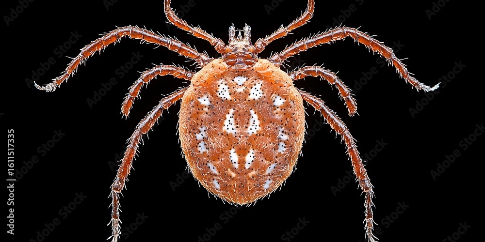 Obraz premium Tick Detailed Closeup.