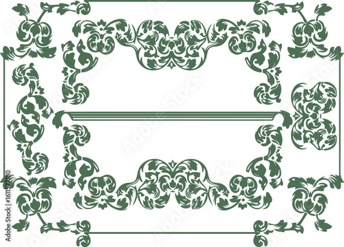 Beautiful flower art and mandala vector design