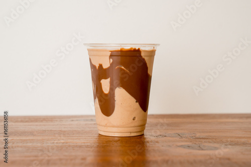 Chocolate peanut butter smoothie