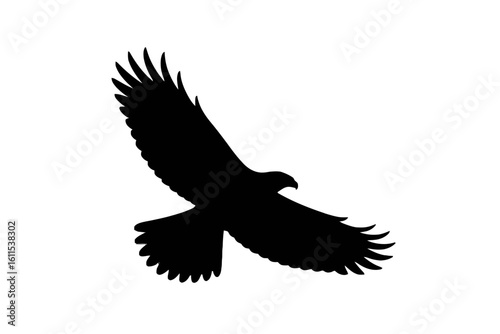 Silhouette Of A Person Holding A Flag waving