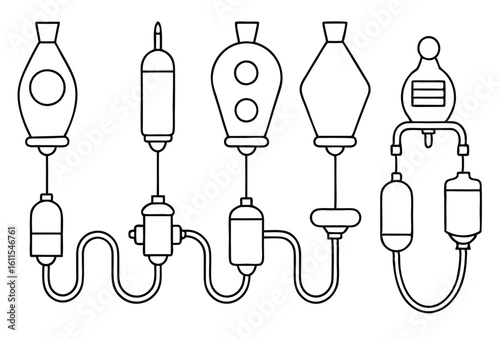 Hemofiltration Mach Line Art Modern Renal Therapy