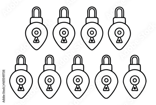 Heparin Locks Line Art Hospital Nursing Guide