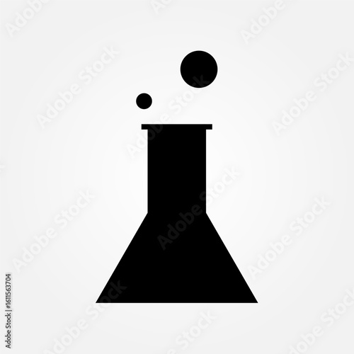 Chemistry icon symbol illustration vector eps10 logo template design 