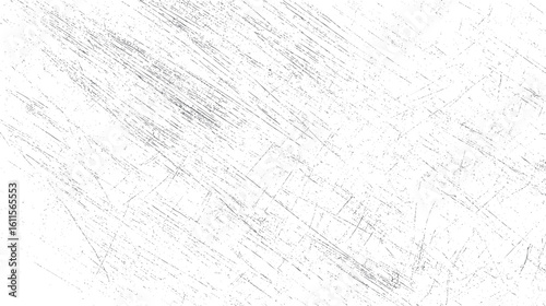 Scratched grunge surface background texture. Thin lines noise overlay. Distressed sketch detail for creative use.