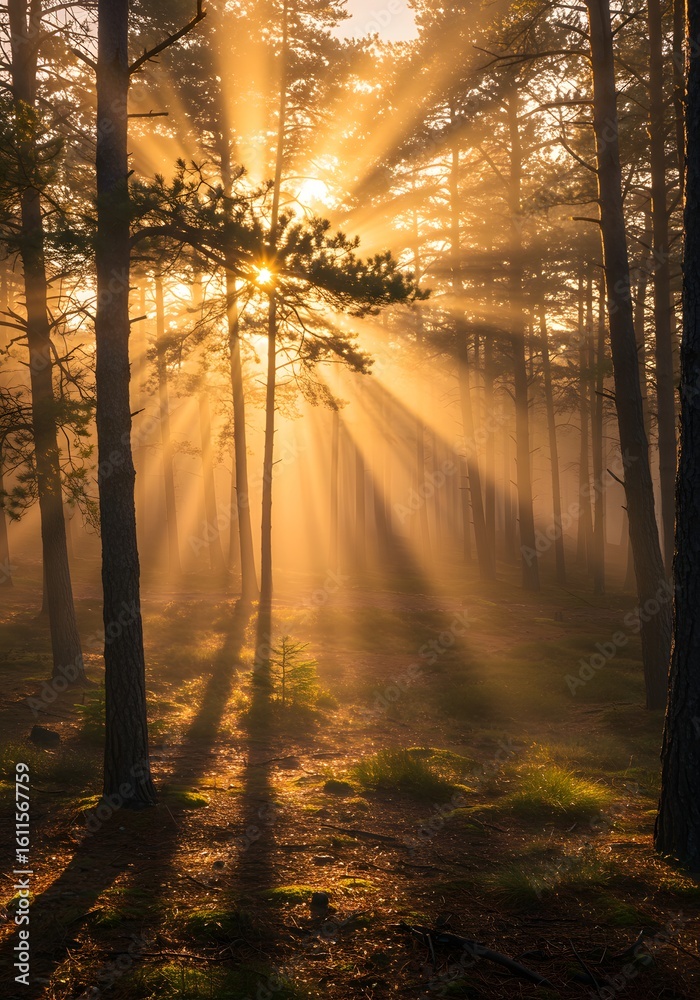 Obraz premium Forest & Landscape