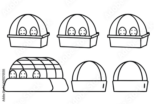 incubators line art ideas for learning