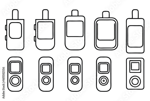 Insulin Pumps Line Art Revolutionize Diabetes Treatment Options