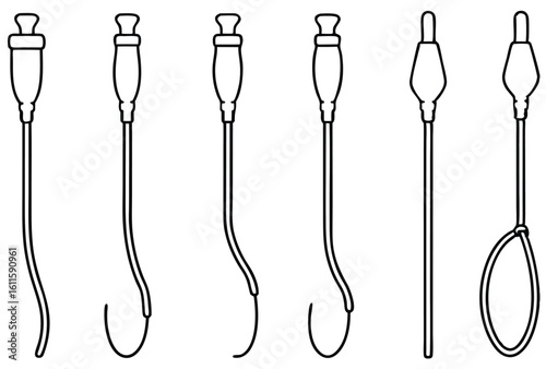 iv catheters medical infusion therapy line art