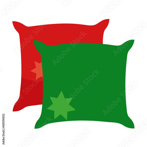 pillow on a white background