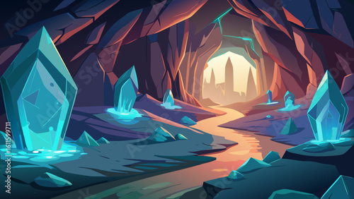 A dark, bright painting illustrates a winter forest fire under a blue night sky, its texture reflecting a fairy tale design