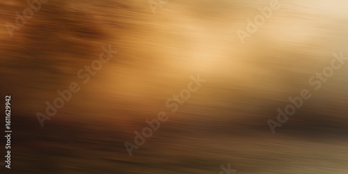 Abstract Blurred Background with Warm Golden and Brown Tones
