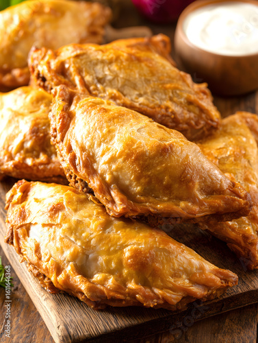 Delicious Golden Crispy Empanadas with Savory Filling