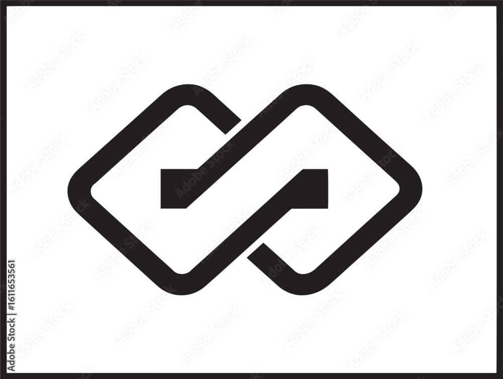 Creative Poster Icon with Stylish Minimalist Line Design Creative Poster Icon with Stylish Minimalist Line Design