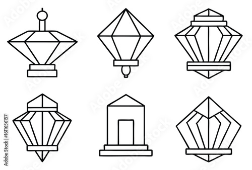 Lumina Atrium sacred geometry through line art