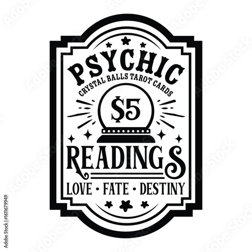 Psychic Readings $5 - Crystal Balls, Tarot Cards, Love, Fate, Destiny