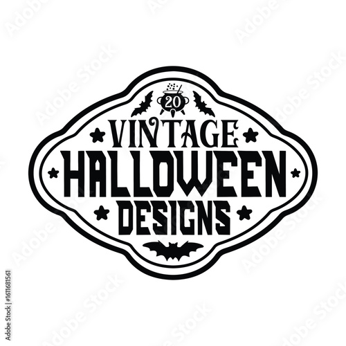 20 Vintage Halloween Designs