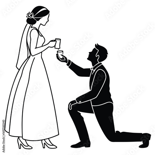 bride and groom