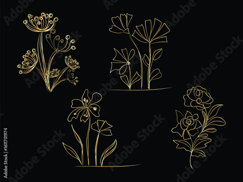 floral design element