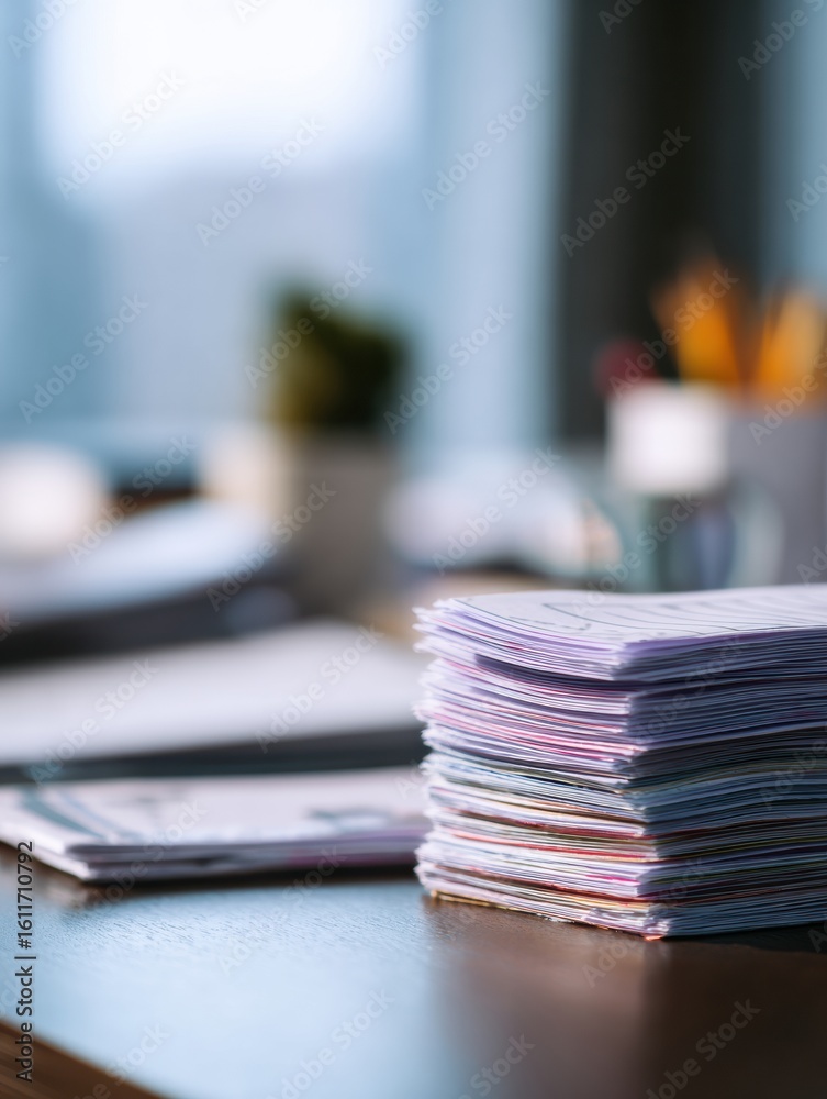 Study Flashcards Displayed on a Desk With Soft Blur, Capturing a Focused Academic Environment in a Well-Lit Room During Daylight Hours Study Flashcards Displayed on a Desk With Soft Blur, Capturing a Focused Academic Environment in a Well-Lit Room During Daylight Hours