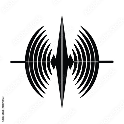 Tuning Vibration Mimicking Sonic Glyph Artwork