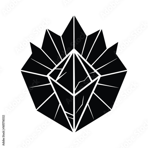 Cracked Glass Pattern Sonic Glyph
