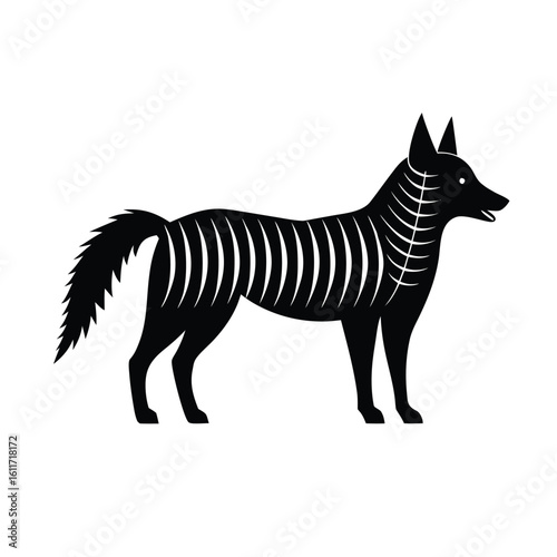 Spirit Animal Shaped from Sound Waves